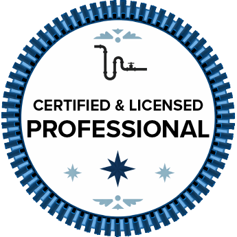 Certified & Licensed Professional badge